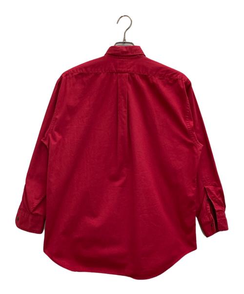 POLO SPORT（ポロスポーツ）POLO SPORT (ポロスポーツ) 90s BIG SHIRTS B.D.SHIRTS レッド サイズ:9の古着・服飾アイテム