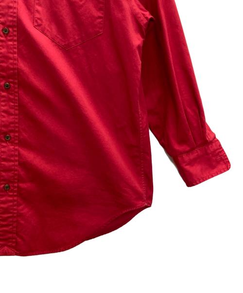 POLO SPORT（ポロスポーツ）POLO SPORT (ポロスポーツ) 90s BIG SHIRTS B.D.SHIRTS レッド サイズ:9の古着・服飾アイテム