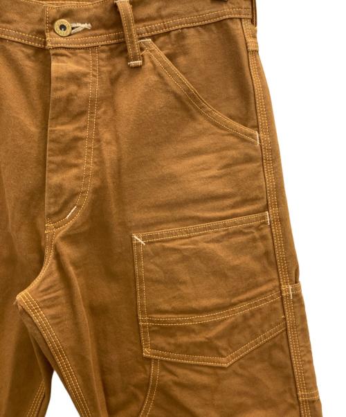 EIGHT G（エイトジー）EIGHT G (エイトジー) ダック ダブルニー ペインターパンツ ブラウン サイズ:W31 L34の古着・服飾アイテム