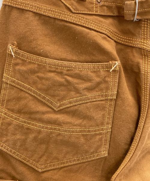 EIGHT G（エイトジー）EIGHT G (エイトジー) ダック ダブルニー ペインターパンツ ブラウン サイズ:W31 L34の古着・服飾アイテム