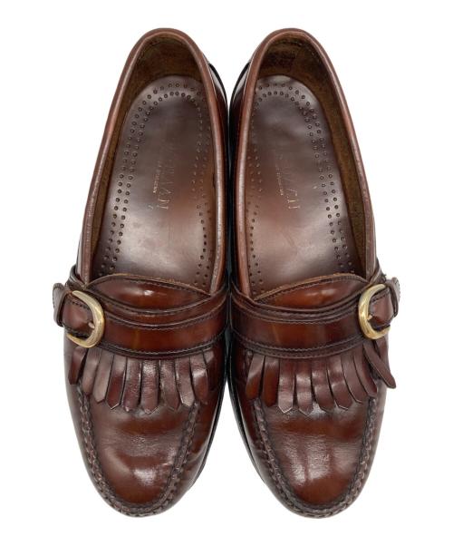 COLE HAAN（コールハーン）COLE HAAN (コールハーン) キルトタッセルローファー ブラウン サイズ:表記薄れ確認不可の古着・服飾アイテム