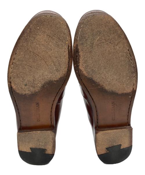 COLE HAAN（コールハーン）COLE HAAN (コールハーン) キルトタッセルローファー ブラウン サイズ:表記薄れ確認不可の古着・服飾アイテム