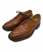 LOAKE 1880ローク）の古着「レザーブローグシューズ」｜ウィスキー