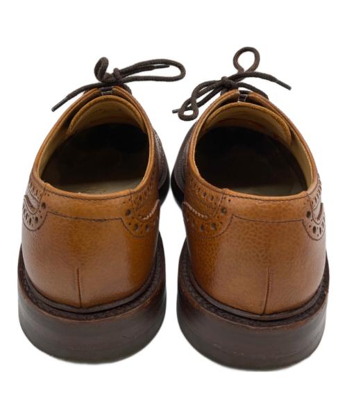 LOAKE 1880（ローク）LOAKE 1880 (ローク) レザーブローグシューズ ウィスキー サイズ:8の古着・服飾アイテム