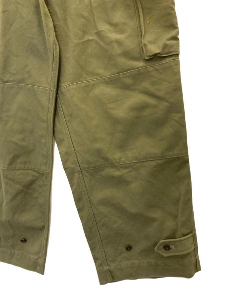 blurhms ROOTSTOCK（ブラームスルーツストック）blurhms ROOTSTOCK (ブラームスルーツストック) Cotton Serge 47 Pants/コットンサージ47パンツ オリーブ サイズ:2の古着・服飾アイテム