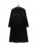 CHRISCELINクリスセリーン）の古着「ブラウスワンピース」｜ブラック