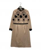 CHRISCELINクリスセリーン）の古着「ブラウスワンピース」｜ベージュ