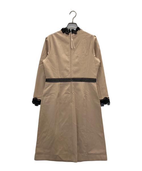 CHRISCELIN（クリスセリーン）CHRISCELIN (クリスセリーン) ブラウスワンピース ベージュ サイズ:40の古着・服飾アイテム