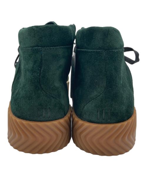 adidas（アディダス）adidas (アディダス) ALEXANDER WANG (アレキサンダー・ワン) ハイカットスニーカー グリーン サイズ:28.5cm 未使用品の古着・服飾アイテム