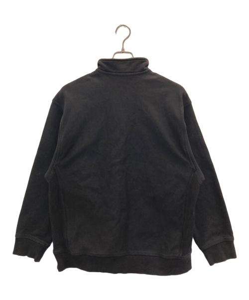 CarHartt（カーハート）CarHartt (カーハート) HALF ZIP AMERICAN SCRIPT SWEAT ブラック サイズ:Lの古着・服飾アイテム