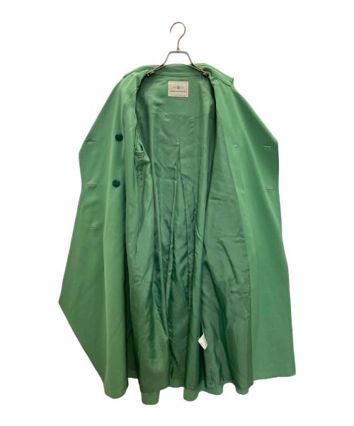 GRACE CONTINENTAL（グレースコンチネンタル）GRACE CONTINENTAL (（グレースコンチネンタル) アシメトレンチコート グリーン サイズ:36の古着・服飾アイテム