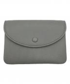 Studio La Causeスタジオラコーズ）の古着「レザーウォレット」｜グレー