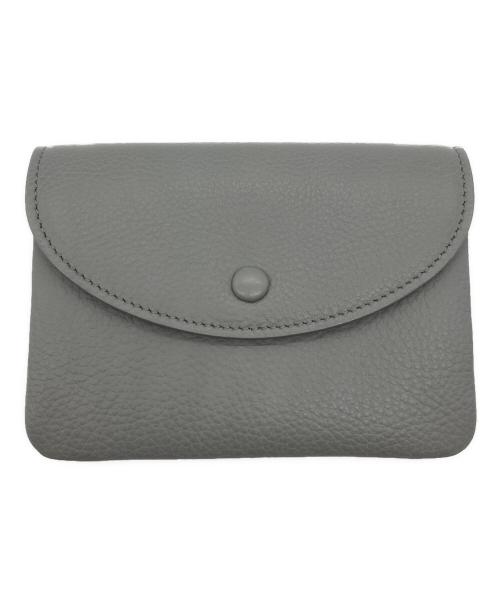 Studio La Cause（スタジオラコーズ）Studio La Cause (スタジオラコーズ) レザーウォレット グレーの古着・服飾アイテム