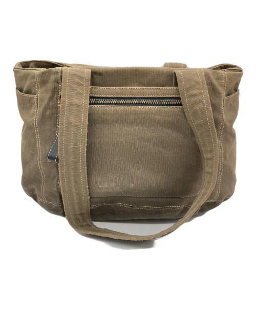 Vivienne Westwood（ヴィヴィアンウエストウッド）Vivienne Westwood (ヴィヴィアンウエストウッド) オーブプレートキャンバストートバッグ ブラウンの古着・服飾アイテム