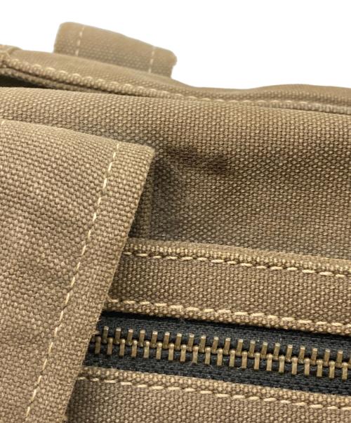 Vivienne Westwood（ヴィヴィアンウエストウッド）Vivienne Westwood (ヴィヴィアンウエストウッド) オーブプレートキャンバストートバッグ ブラウンの古着・服飾アイテム