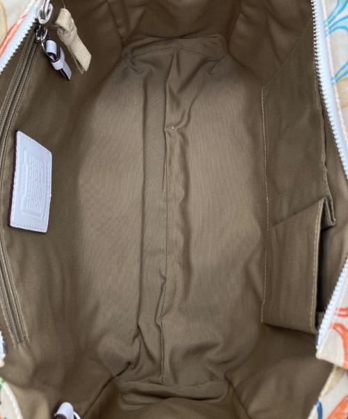 COACH（コーチ）COACH (コーチ) パッチワークトートバッグ マルチカラーの古着・服飾アイテム