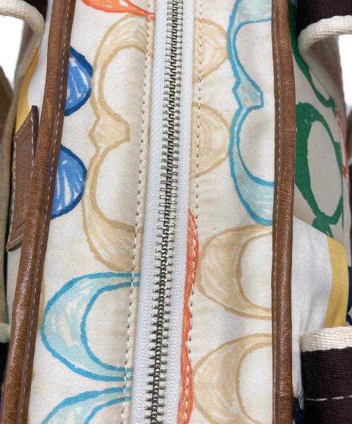 COACH（コーチ）COACH (コーチ) パッチワークトートバッグ マルチカラーの古着・服飾アイテム