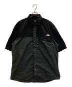 THE NORTH FACEザ ノース フェイス）の古着「ショートスリーブヌプシシャツ」｜ブラック