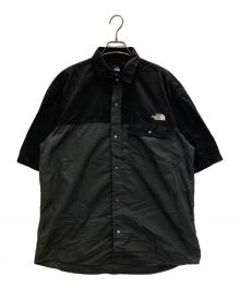 THE NORTH FACE（ザ ノース フェイス）の古着「ショートスリーブヌプシシャツ」｜ブラック
