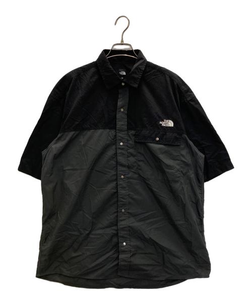 THE NORTH FACE（ザ ノース フェイス）THE NORTH FACE (ザ ノース フェイス) ショートスリーブヌプシシャツ ブラック サイズ:SIZE XLの古着・服飾アイテム