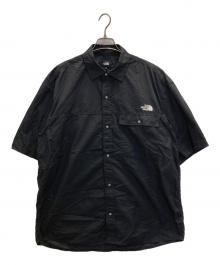 THE NORTH FACE（ザ ノース フェイス）の古着「ショートスリーブヌプシシャツ」｜ブラック
