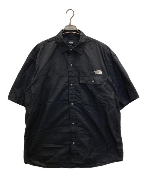 THE NORTH FACE（ザ ノース フェイス）THE NORTH FACE (ザ ノース フェイス) ショートスリーブヌプシシャツ ブラック サイズ:SIZE XLの古着・服飾アイテム