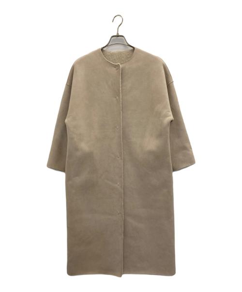 HER LIP TO（ハーリップトゥ）HER LIP TO (ハーリップトゥ) フェイクファーリバーシブルコート アイボリー サイズ:Sの古着・服飾アイテム