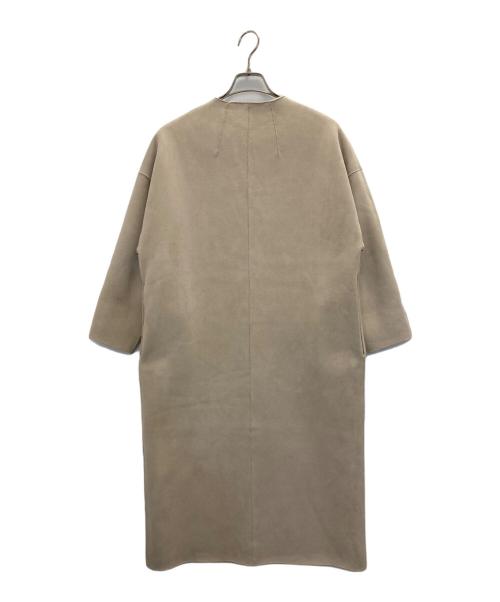 HER LIP TO（ハーリップトゥ）HER LIP TO (ハーリップトゥ) フェイクファーリバーシブルコート アイボリー サイズ:Sの古着・服飾アイテム