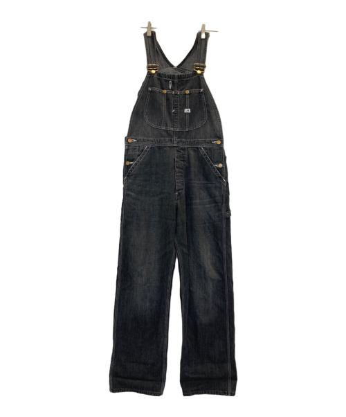 LEE（リー）LEE (リー) DUNGAREESオーバーオールパンツ ブラック サイズ:XSの古着・服飾アイテム