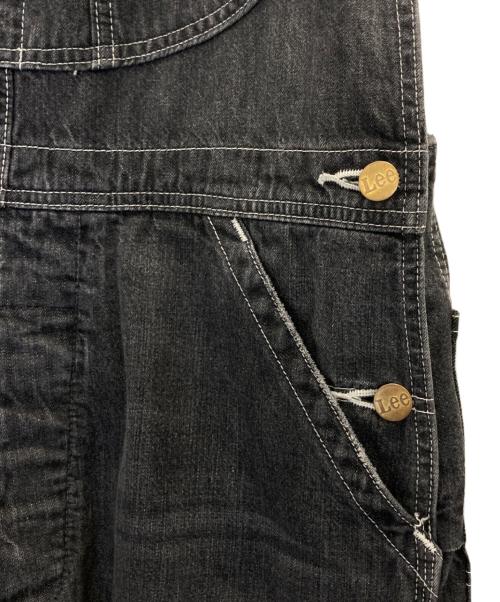 LEE（リー）LEE (リー) DUNGAREESオーバーオールパンツ ブラック サイズ:XSの古着・服飾アイテム