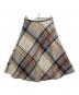 M'S GRACY (エムズグレイシー) チェックスカート ベージュ サイズ:38：5000円