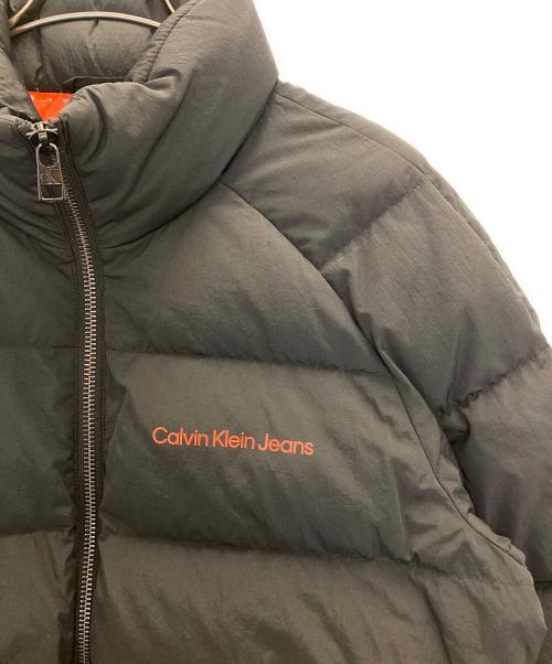 Calvin Klein（カルバンクライン）Calvin Klein (カルバンクライン) ダウンジャケット ブラック サイズ:Lの古着・服飾アイテム