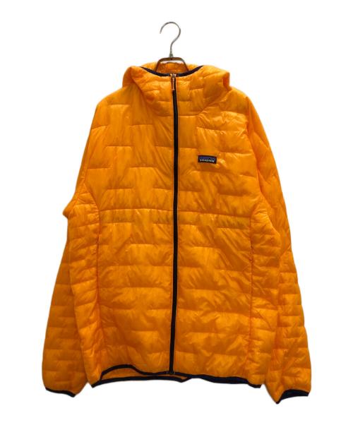 Patagonia（パタゴニア）Patagonia (パタゴニア) マイクロパフフーディー オレンジ サイズ:Ⅼの古着・服飾アイテム