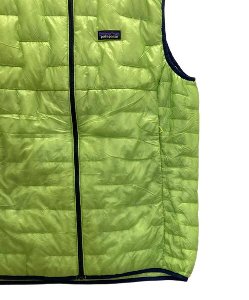 Patagonia（パタゴニア）Patagonia (パタゴニア) マイクロパフベスト グリーン サイズ:Ⅼの古着・服飾アイテム
