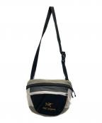 ARC'TERYXアークテリクス）の古着「BEAMS MANTIS 2 WAISTPACK」｜ブラック×ベージュ