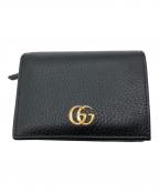 GUCCIグッチ）の古着「GGスモールウォレット」｜ブラック