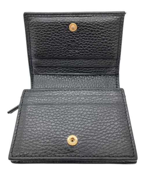 GUCCI（グッチ）GUCCI (グッチ) GGスモールウォレット ブラックの古着・服飾アイテム