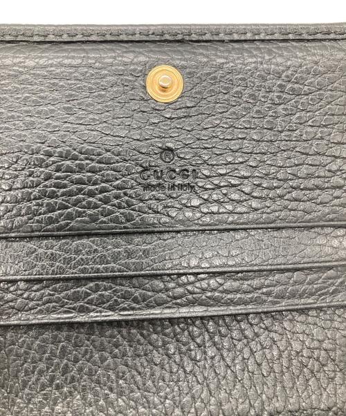 GUCCI（グッチ）GUCCI (グッチ) GGスモールウォレット ブラックの古着・服飾アイテム
