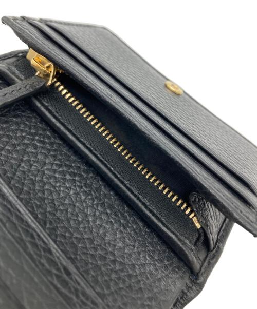 GUCCI（グッチ）GUCCI (グッチ) GGスモールウォレット ブラックの古着・服飾アイテム
