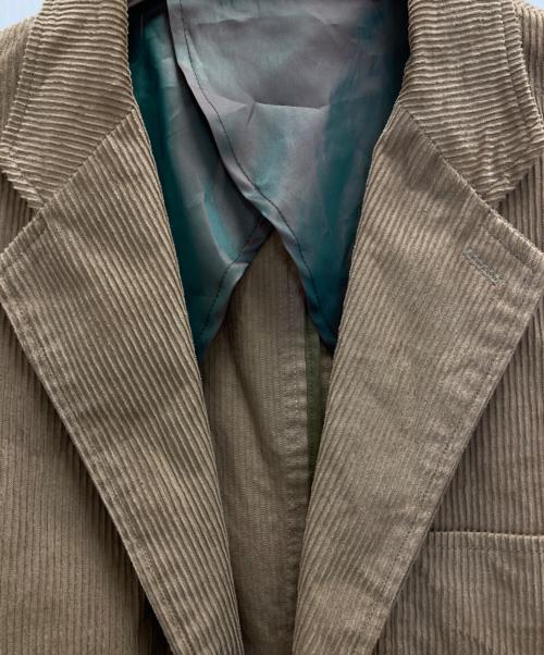 BROOKS BROTHERS（ブルックスブラザーズ）BROOKS BROTHERS (ブルックスブラザーズ) コットン/リネン サマーコーデュロイ 段返り3釦ジャケット ベージュ サイズ:Ⅿの古着・服飾アイテム