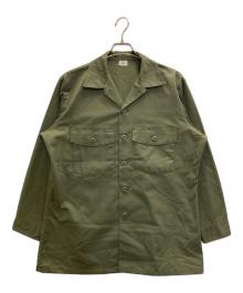 US ARMY（ユーエスアーミー）の古着「80s UTILITY SHIRTS」｜オリーブ