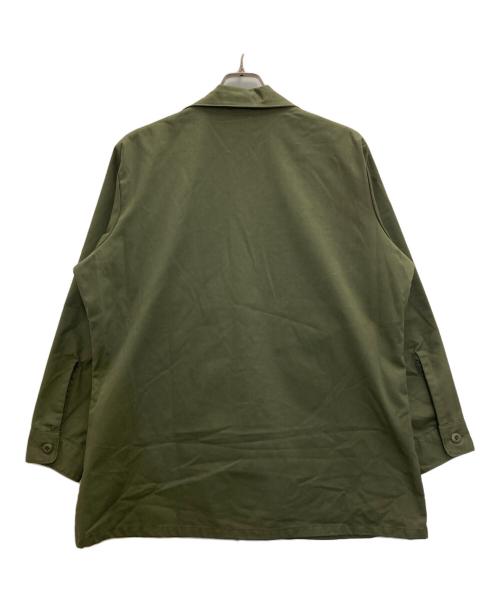 US ARMY（ユーエスアーミー）US ARMY (ユーエスアーミー) 80s UTILITY SHIRTS オリーブ サイズ:16 1/2の古着・服飾アイテム