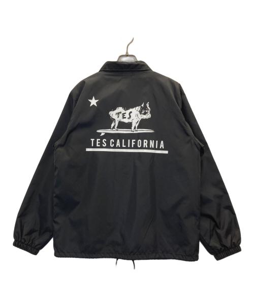 TES（テス）TES (テス) コーチジャケット ブラック サイズ:Mの古着・服飾アイテム