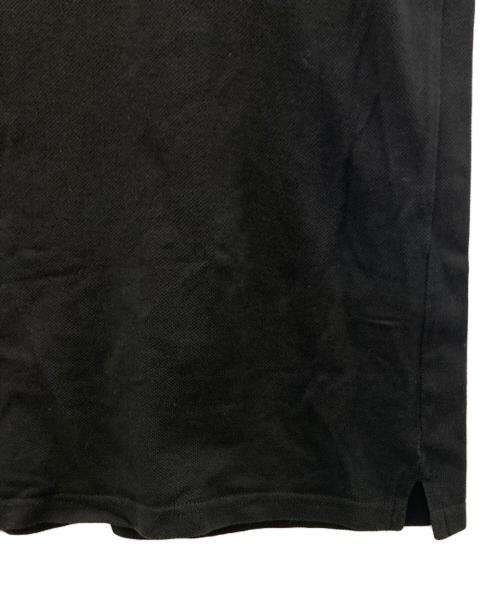 maison kitsune（メゾンキツネ）MAISON KITSUNE (メゾンキツネ) トリコフォックスポロシャツ ブラック サイズ:SIZE Lの古着・服飾アイテム