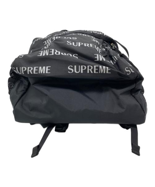 SUPREME（シュプリーム）SUPREME (シュプリーム) 3M Reflective Repeat Backpack ブラックの古着・服飾アイテム