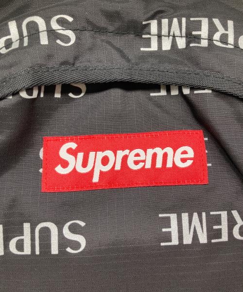 SUPREME（シュプリーム）SUPREME (シュプリーム) 3M Reflective Repeat Backpack ブラックの古着・服飾アイテム