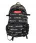 SUPREME（シュプリーム）の古着「3M Reflective Repeat Backpack」｜ブラック