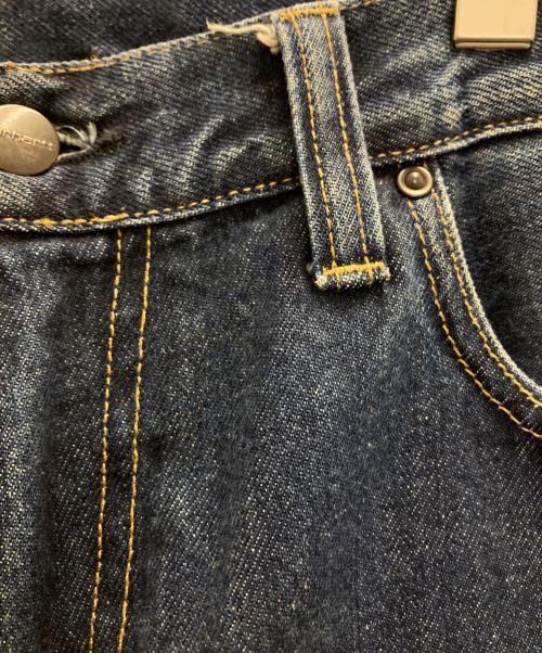 Carhartt WIP（カーハート ワークインプログレス）Carhartt WIP (カーハート ワークインプログレス) AARON PANT インディゴ サイズ:W32の古着・服飾アイテム