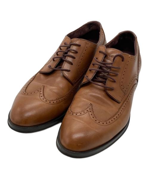 COLE HAAN（コールハーン）COLE HAAN (コールハーン) ウィングチップシューズ ブラウン サイズ:25cmの古着・服飾アイテム