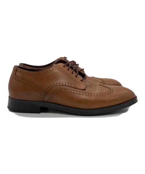 COLE HAAN（コールハーン）COLE HAAN (コールハーン) ウィングチップシューズ ブラウン サイズ:25cmの古着・服飾アイテム